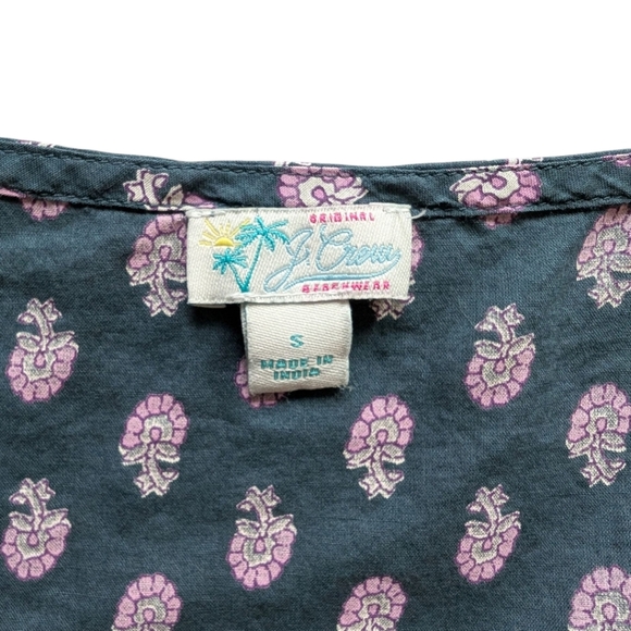 J. Crew Tiered Dress Women S Romantic 90s Babydoll Cottage Puff Sleeve Cotton - Picture 9 of 16